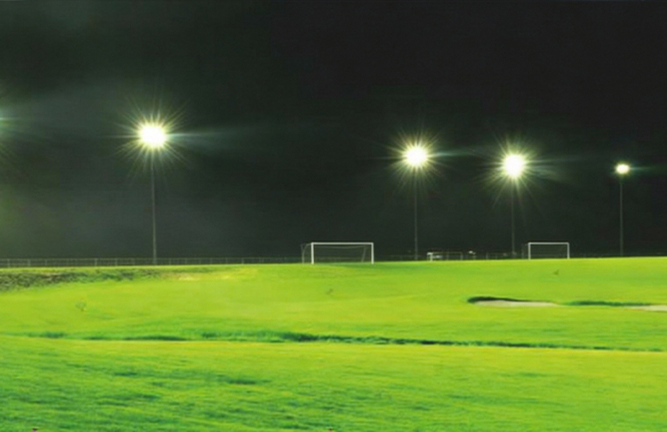 360W LED flood light used to Outdoor Football Field in Peru